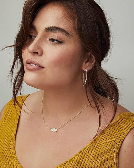 Elisa Pendant Necklace for Women 14k Gold-Plated