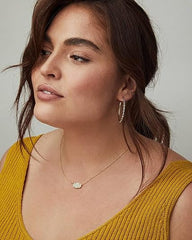 Elisa Pendant Necklace for Women 14k Gold-Plated